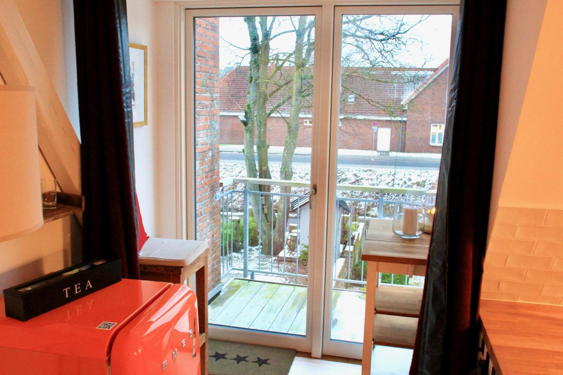 Gaestehaus Kajuete Direkt Am Wasser Friedrichstadt Room photo